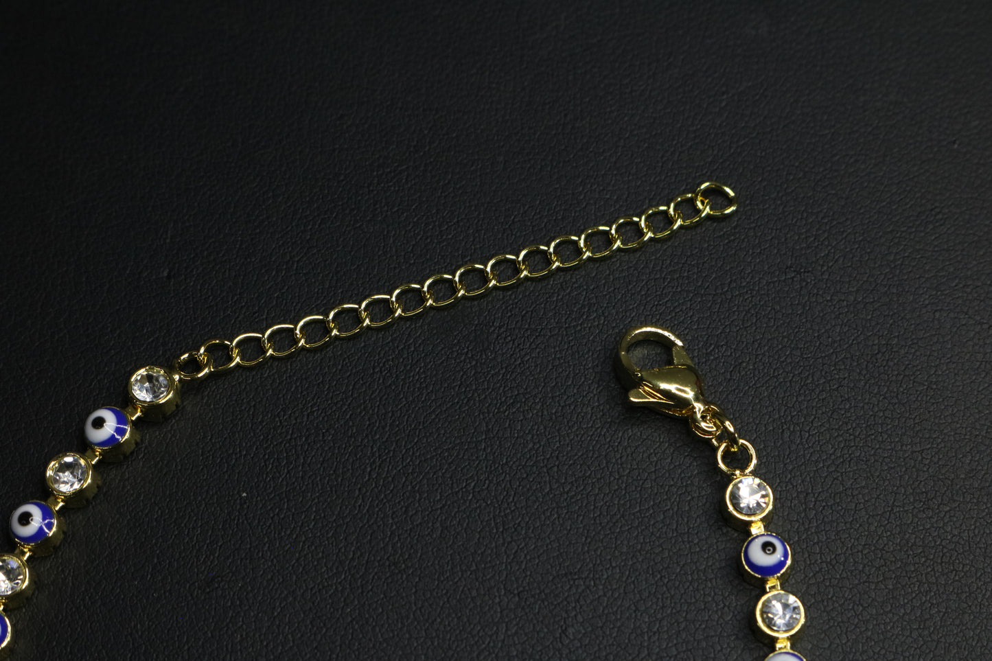 Pulso Ojo Turco Azul Ajustable 18-21cm