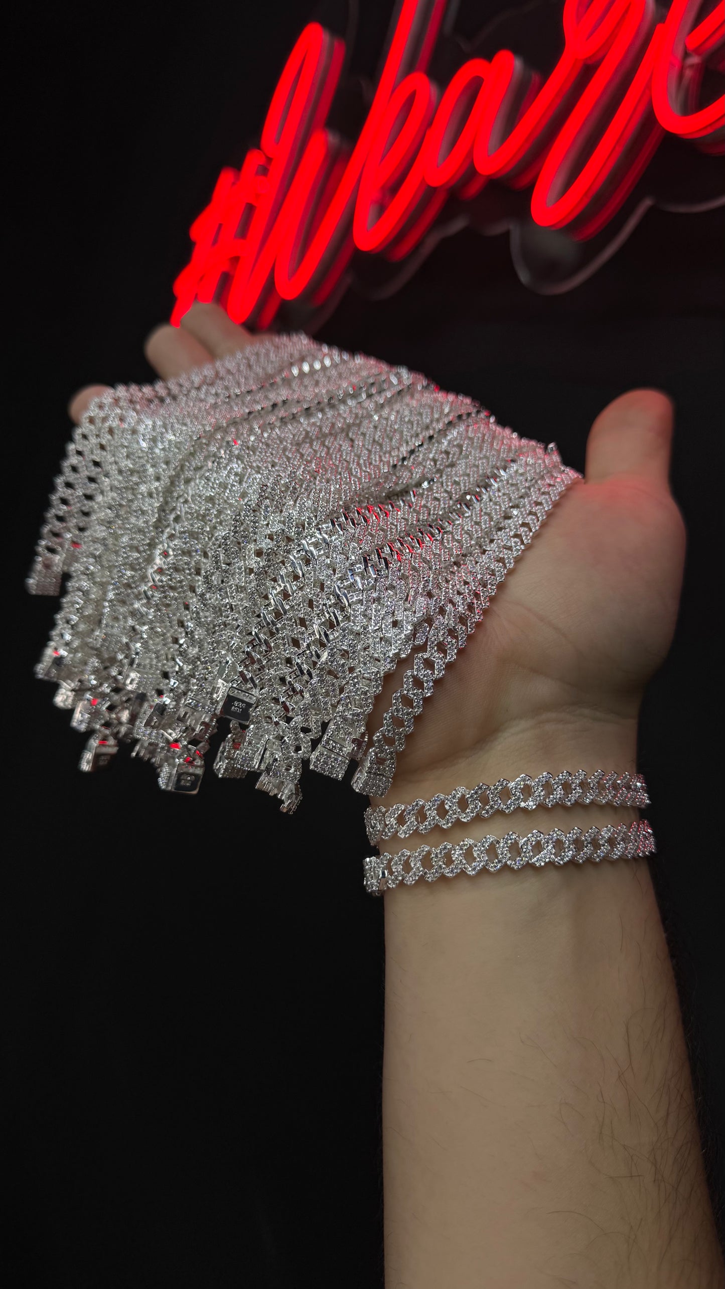 Miami Iced Mini Plata .925 (7mm)