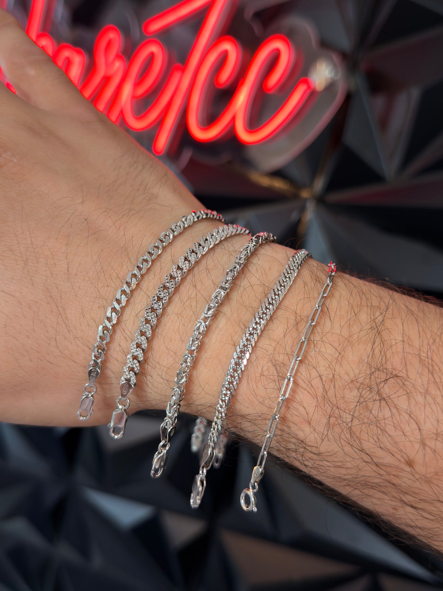 Pulsos Clásicos Plata .925 Italianos