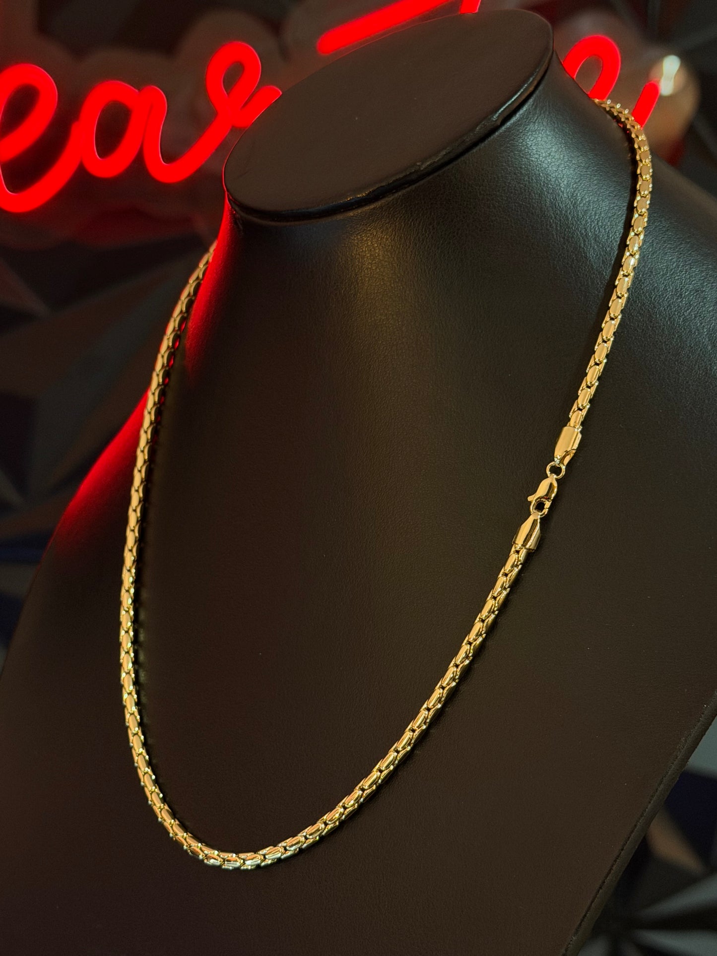 Cadena Espiga 4mm y 55cm