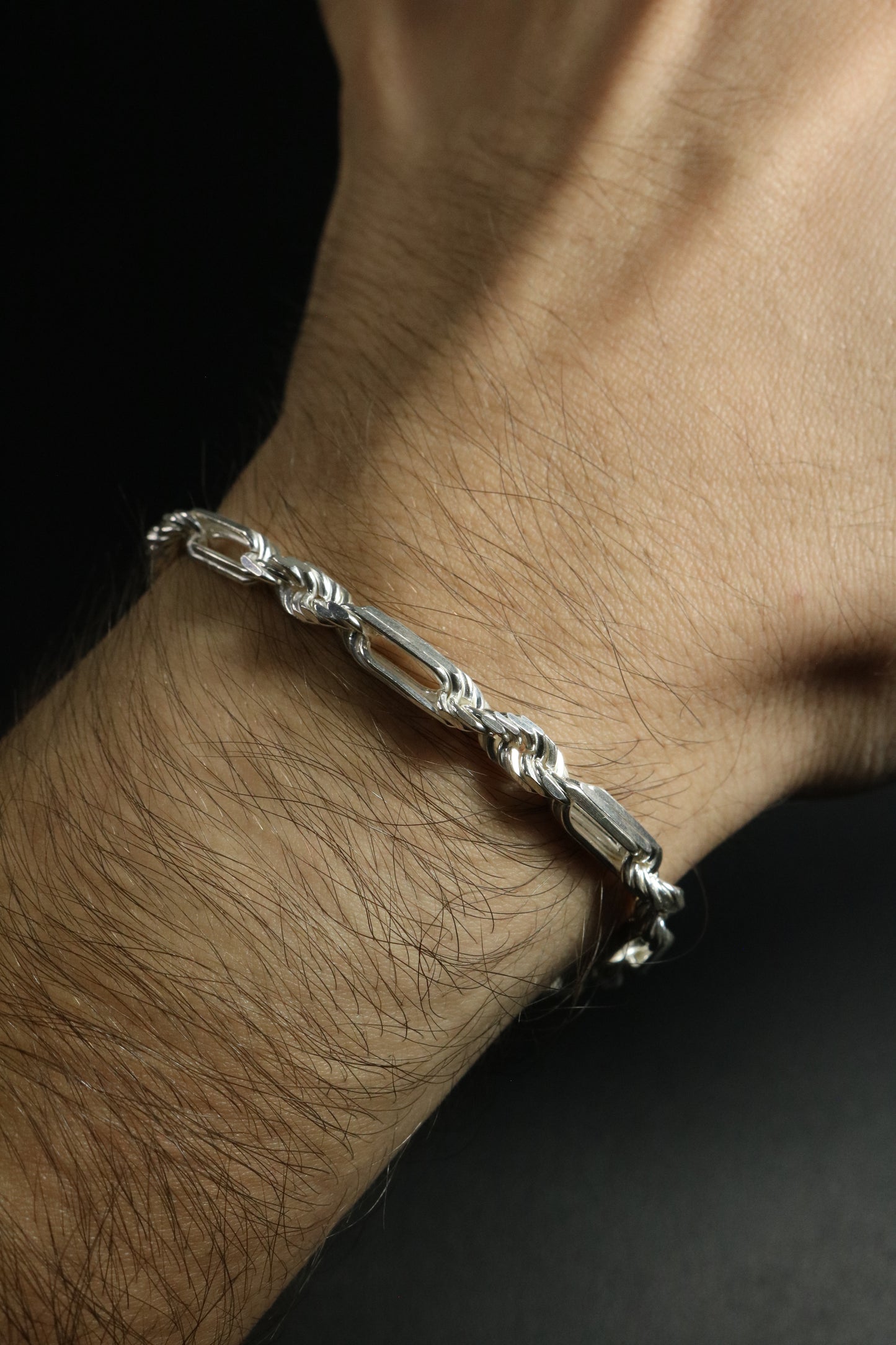 Torzal Fígaro 5mm 18cm Plata .925