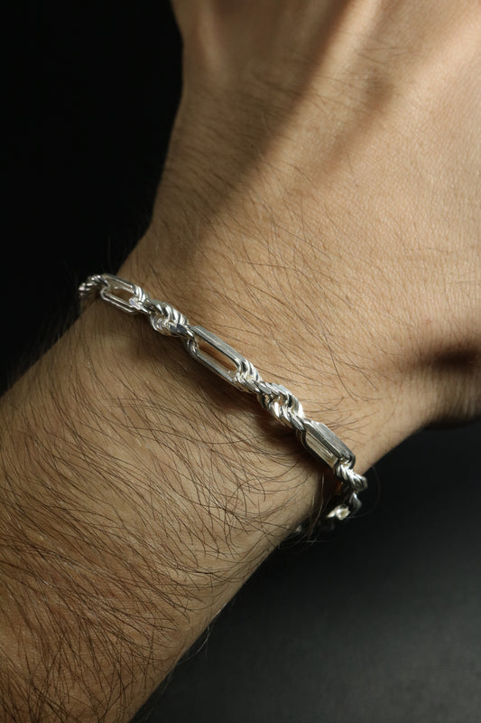 Torzal Fígaro 5mm 18cm Plata .925