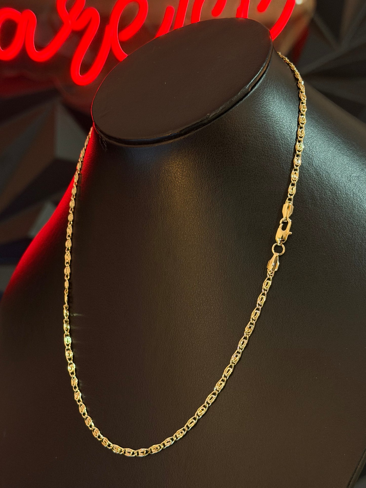 Cadena Ojo de Perdiz 3mm y 50cm