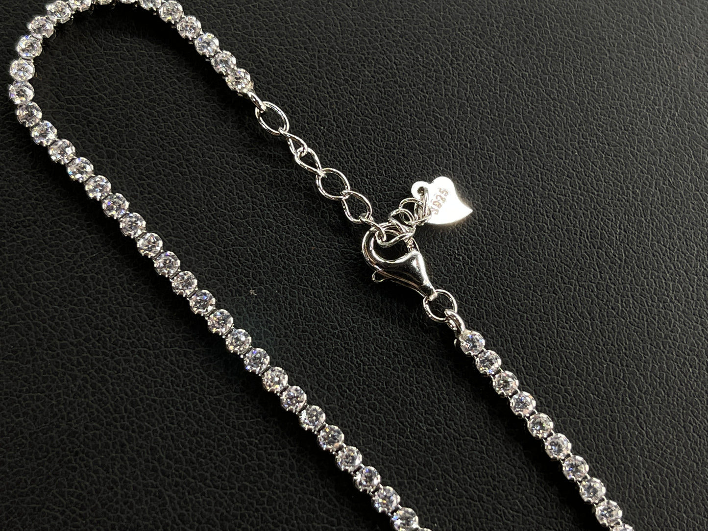 Pulso Tennis Plata .925 2mm 17-20cm