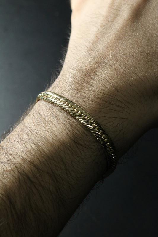 Pulso Barbado Pegado Planchado 7mm 19cm