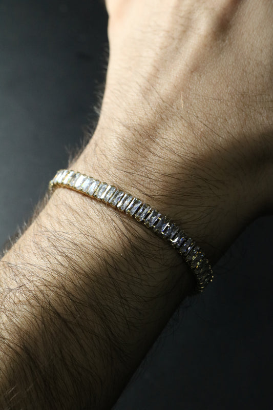 Pulso Tennis Baguette 6mm 18cm