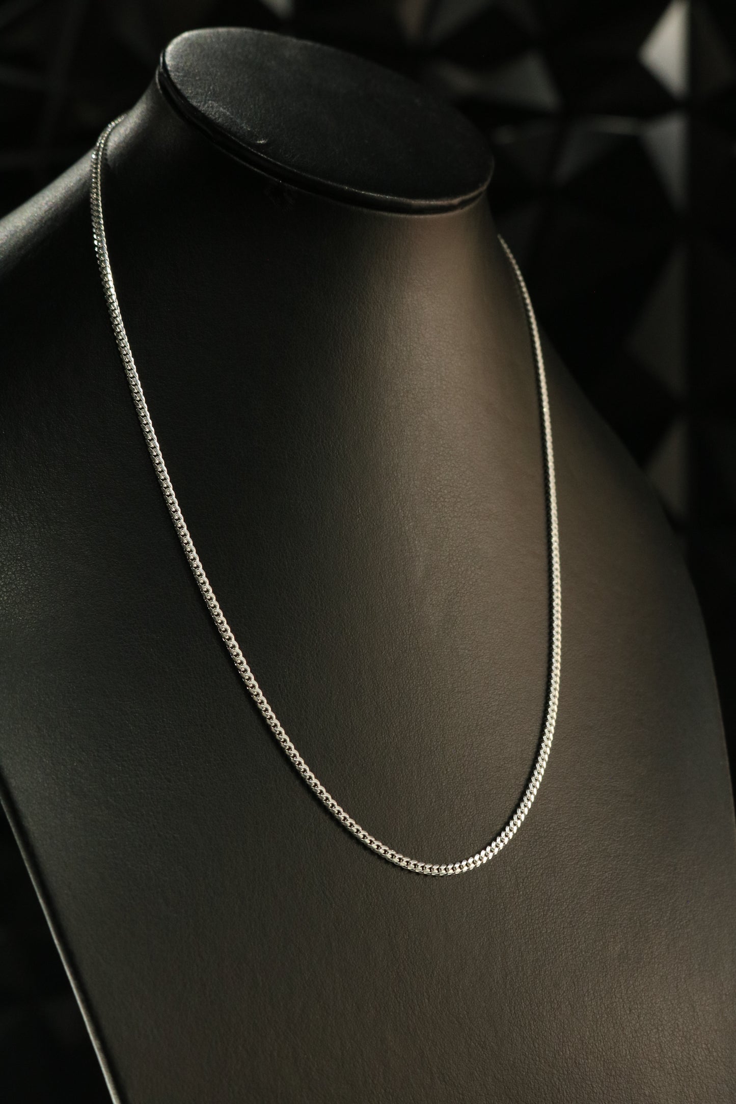 Cadena Barbada Clásica Plata .925 4mm 60cm