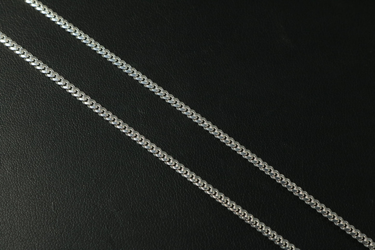 Cadena Barbada Clásica Plata .925 4mm 60cm