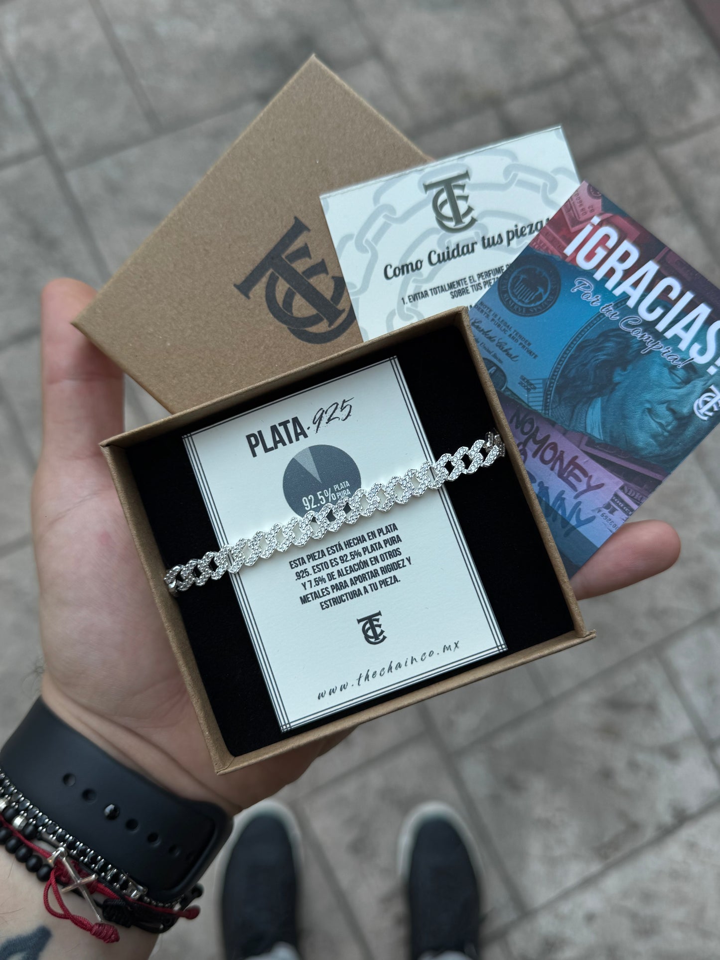 Miami Iced Mini Plata .925 (7mm)